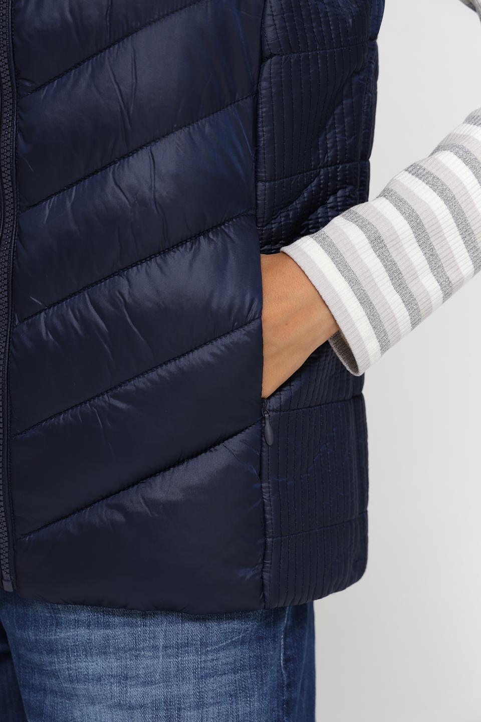 Жилет стеганый Tom Tailor синий