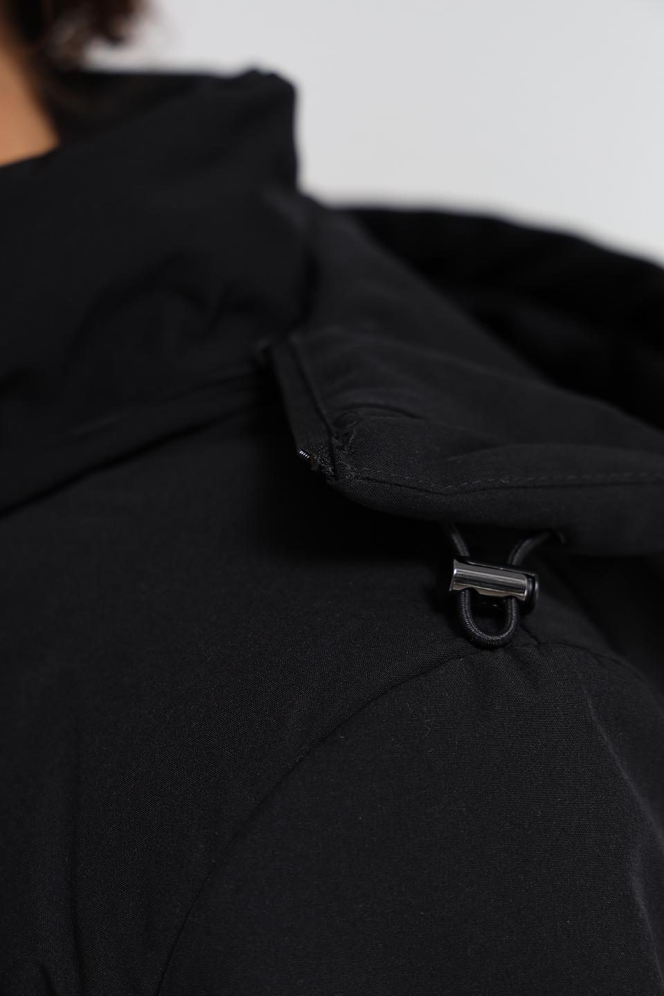 Пальто Tom Tailor стеганое чёрное