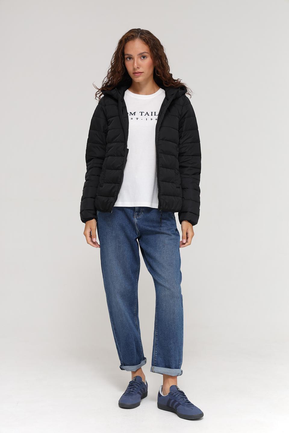 Куртка Tom Tailor denim чёрная