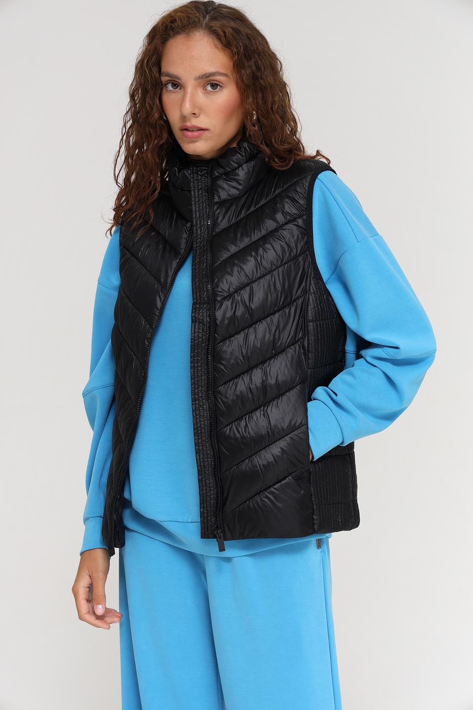 Жилет Tom Tailor стеганый черный