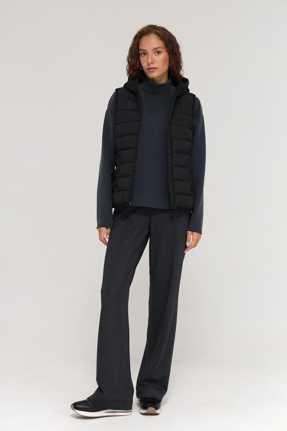 Жилет стеганый Tom Tailor черный