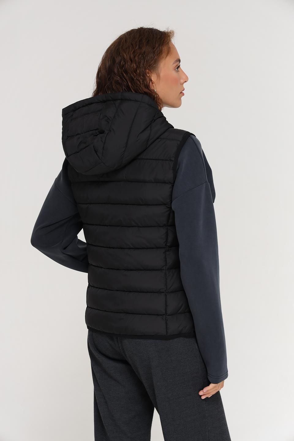 Жилет стеганый Tom Tailor черный