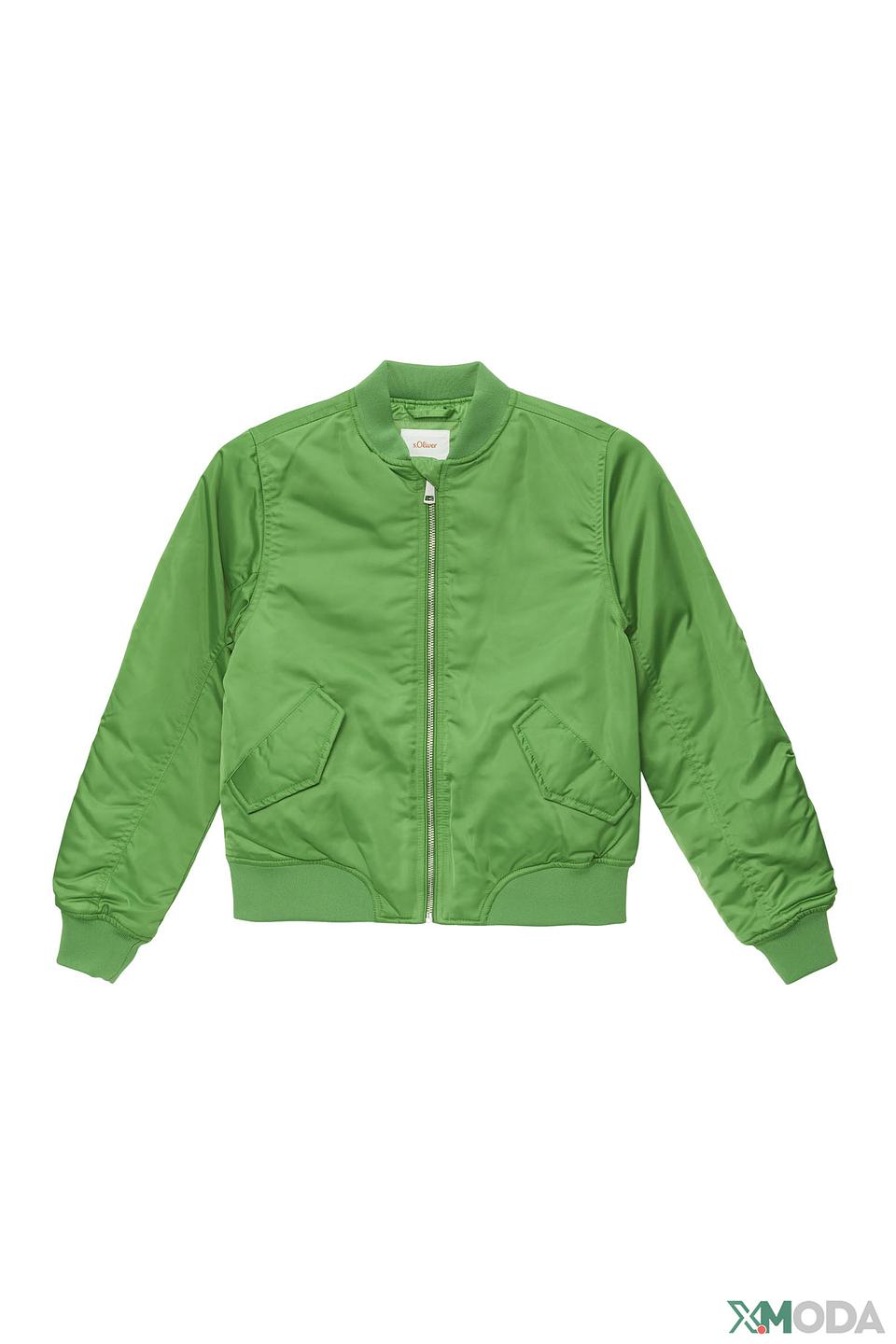 Куртка s.Oliver дев. зелёная