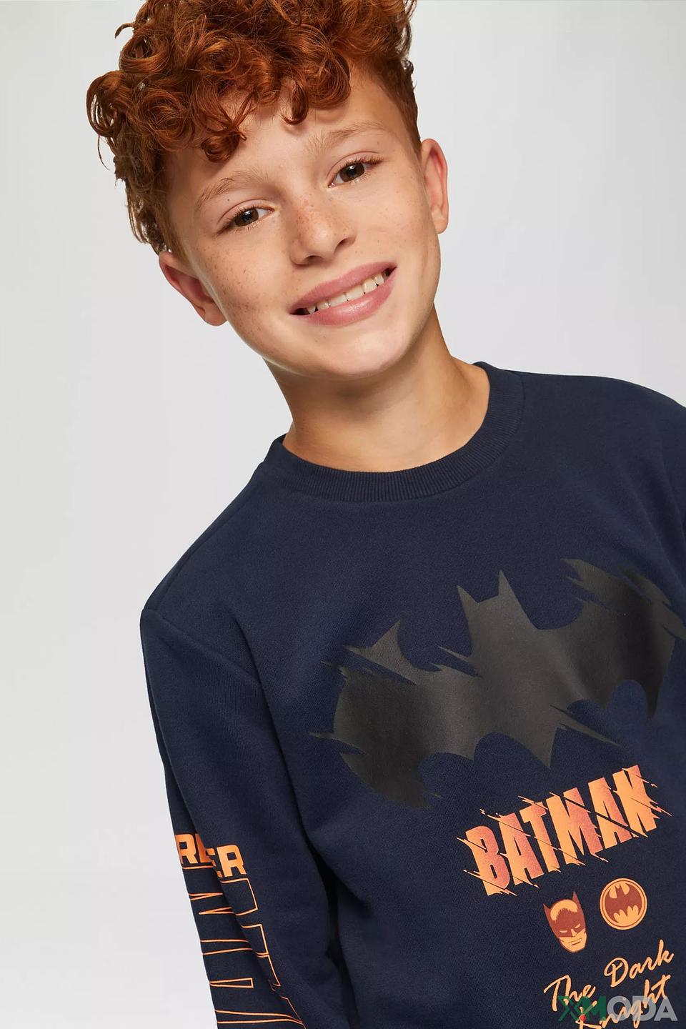 Толстовка s.Oliver Batman т-синий