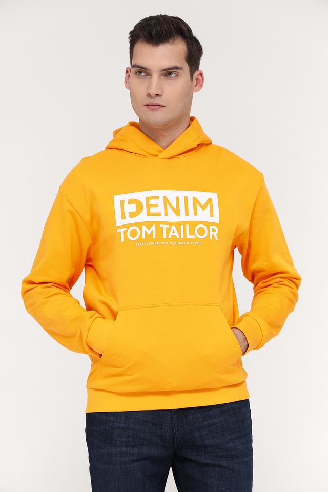Толстовка Tom Tailor denim оранжевая