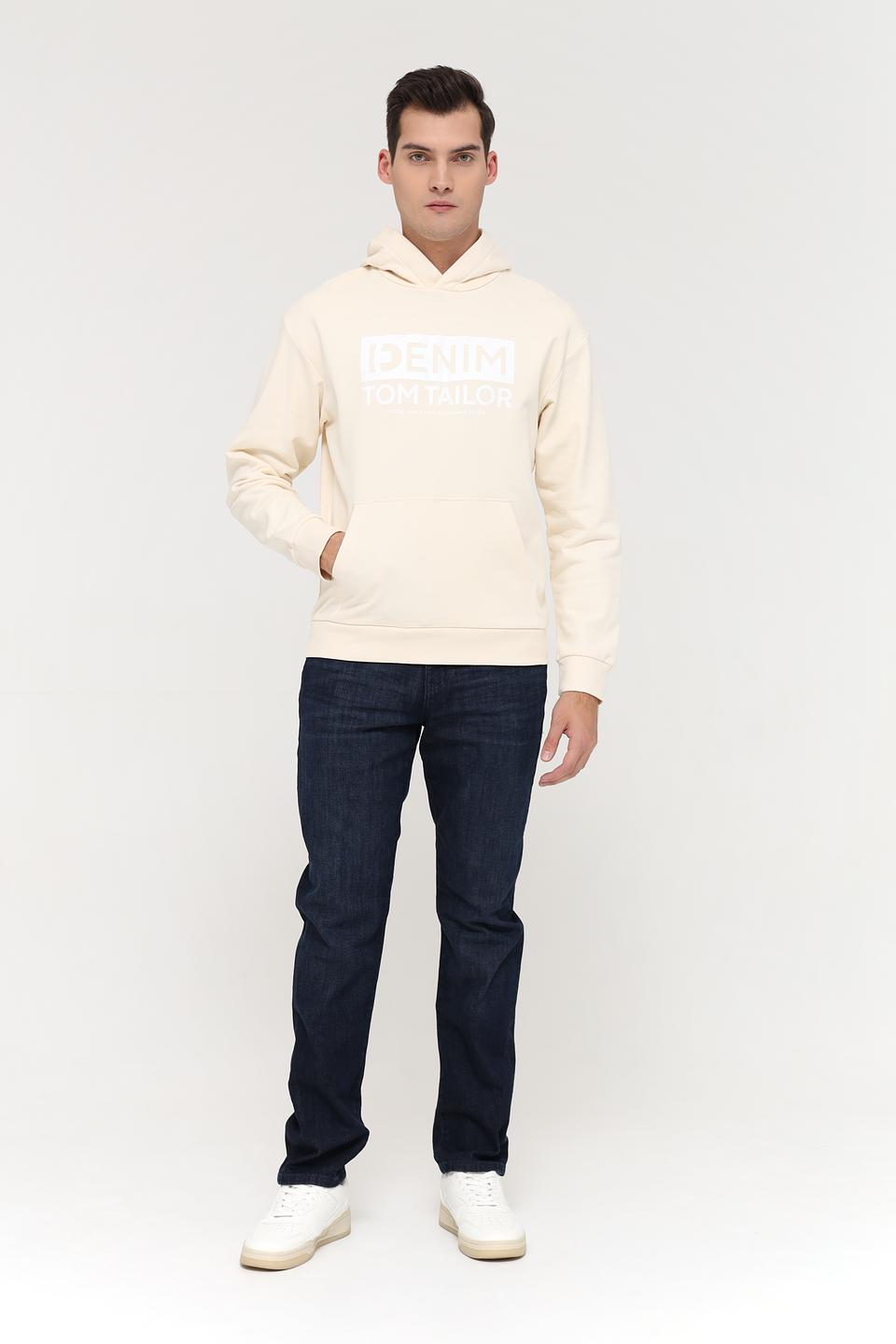 Толстовка Tom Tailor denim бежевая