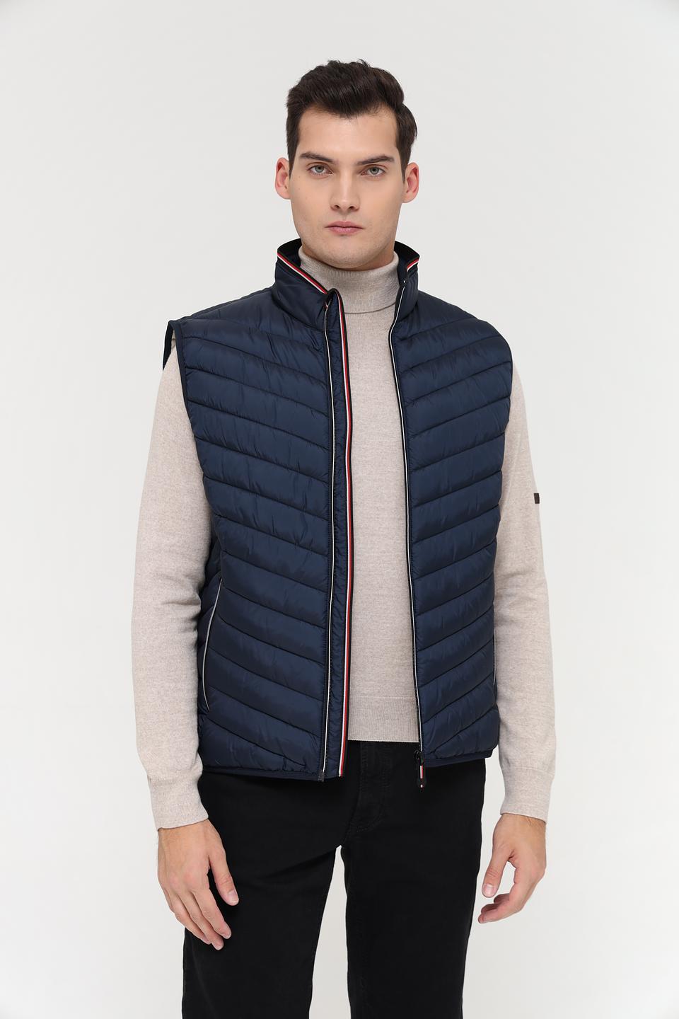 Жилет Tom Tailor стеганый синий