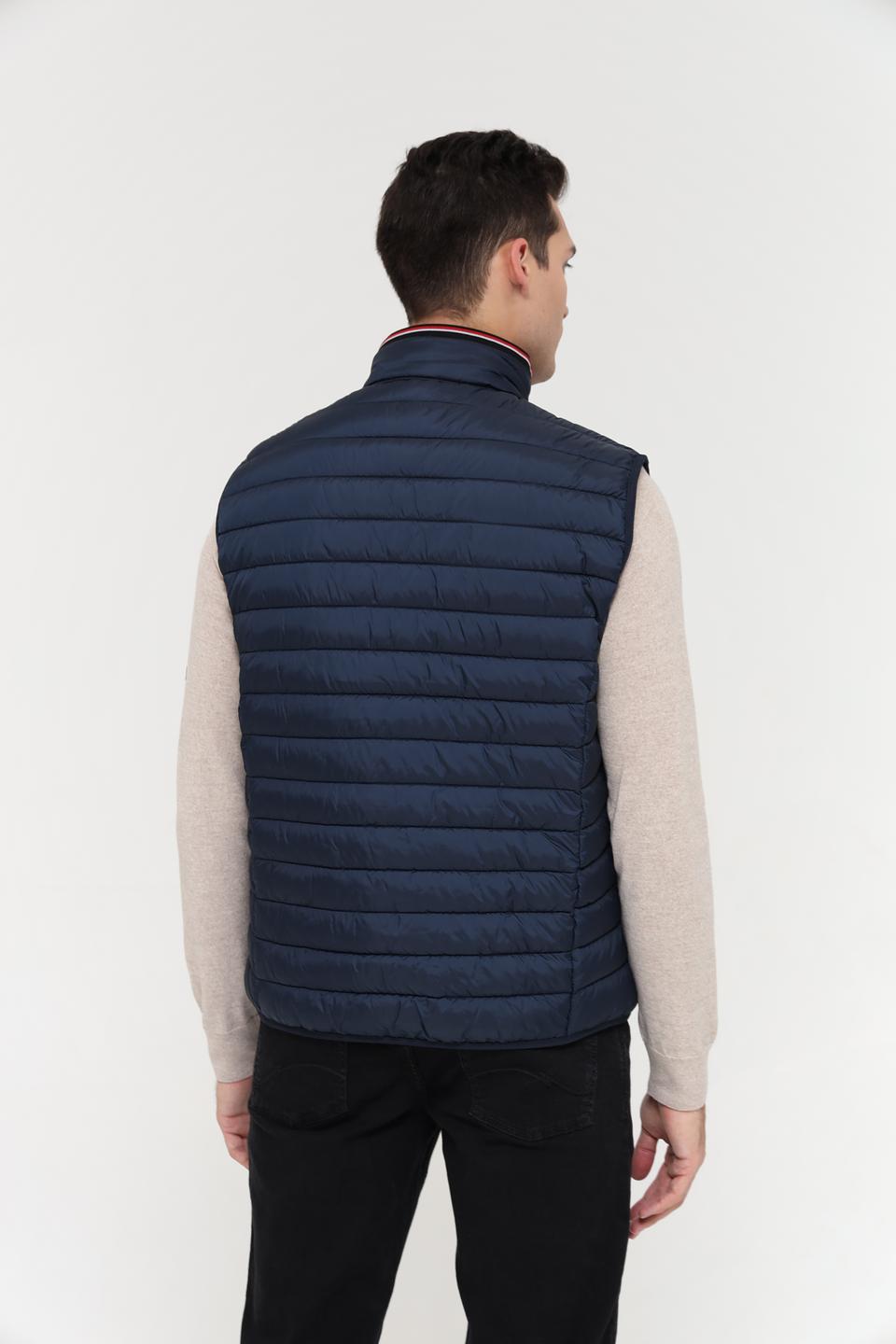 Жилет Tom Tailor стеганый синий