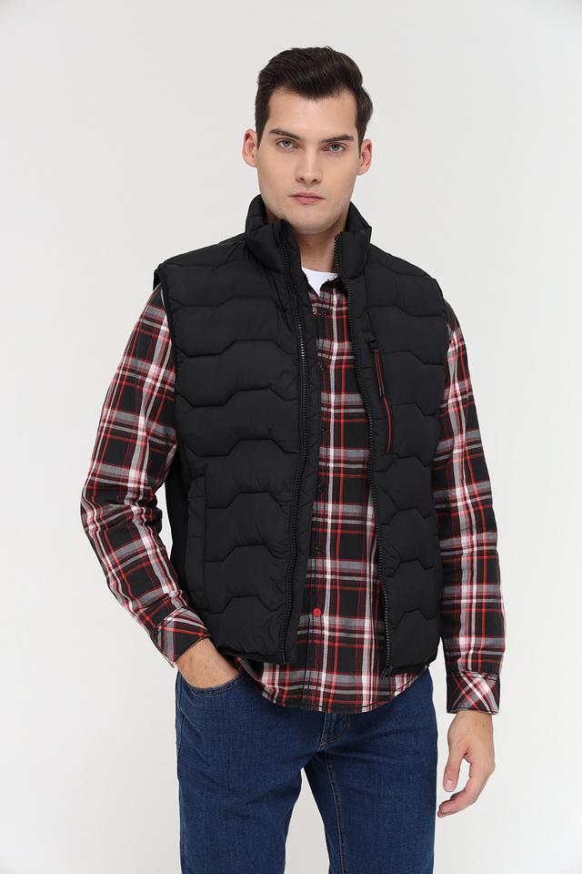 Жилет Tom Tailor стеганый чёрный