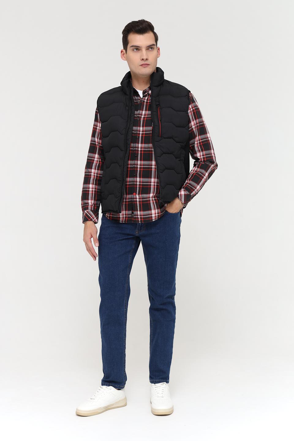 Жилет Tom Tailor стеганый чёрный