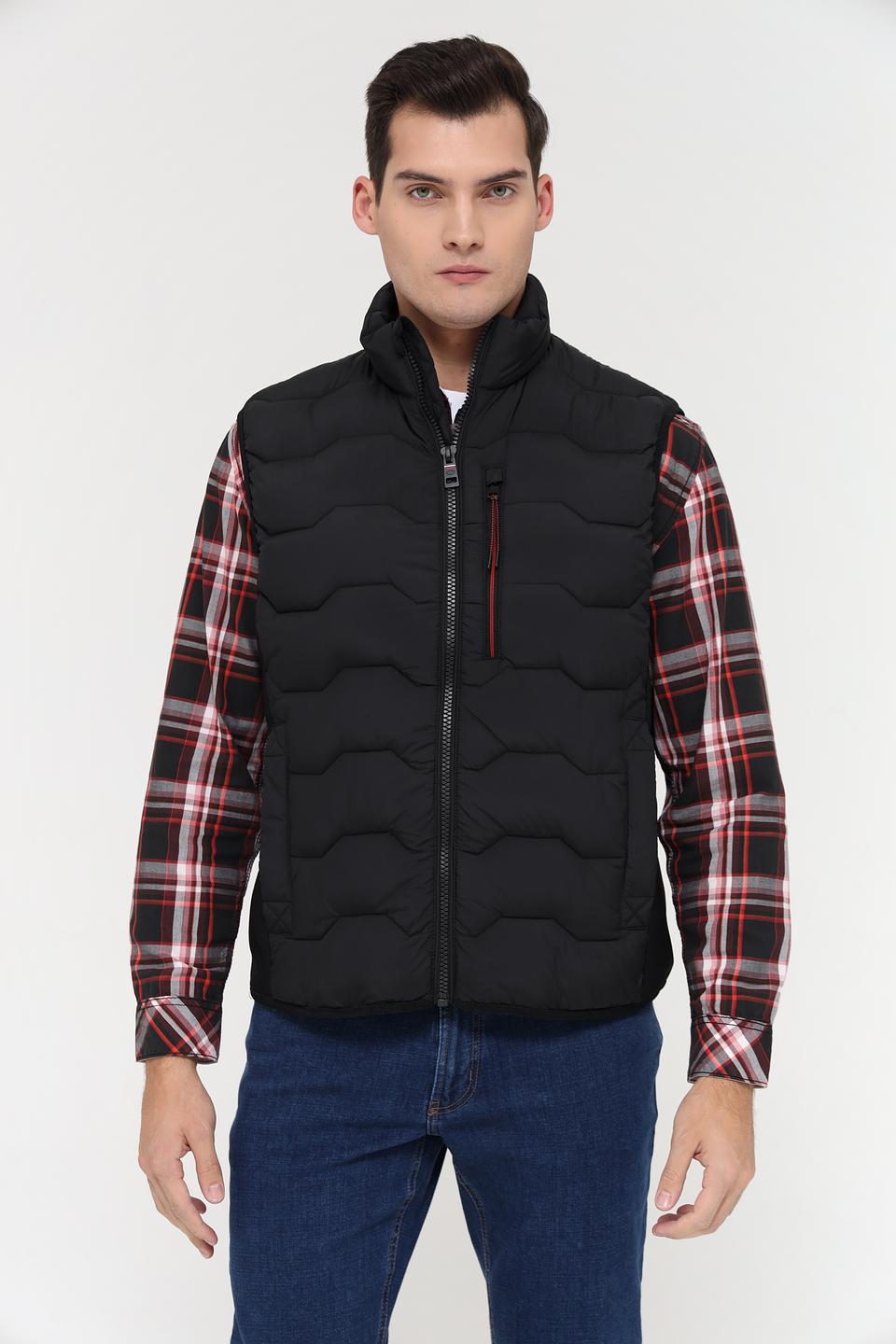 Жилет Tom Tailor стеганый чёрный