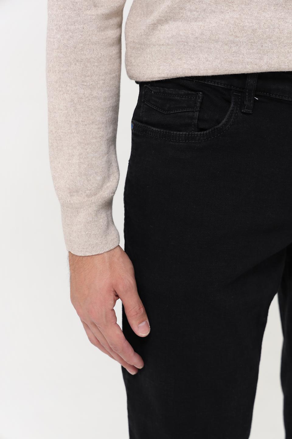 Джинсы Hattric чёрные slim fit