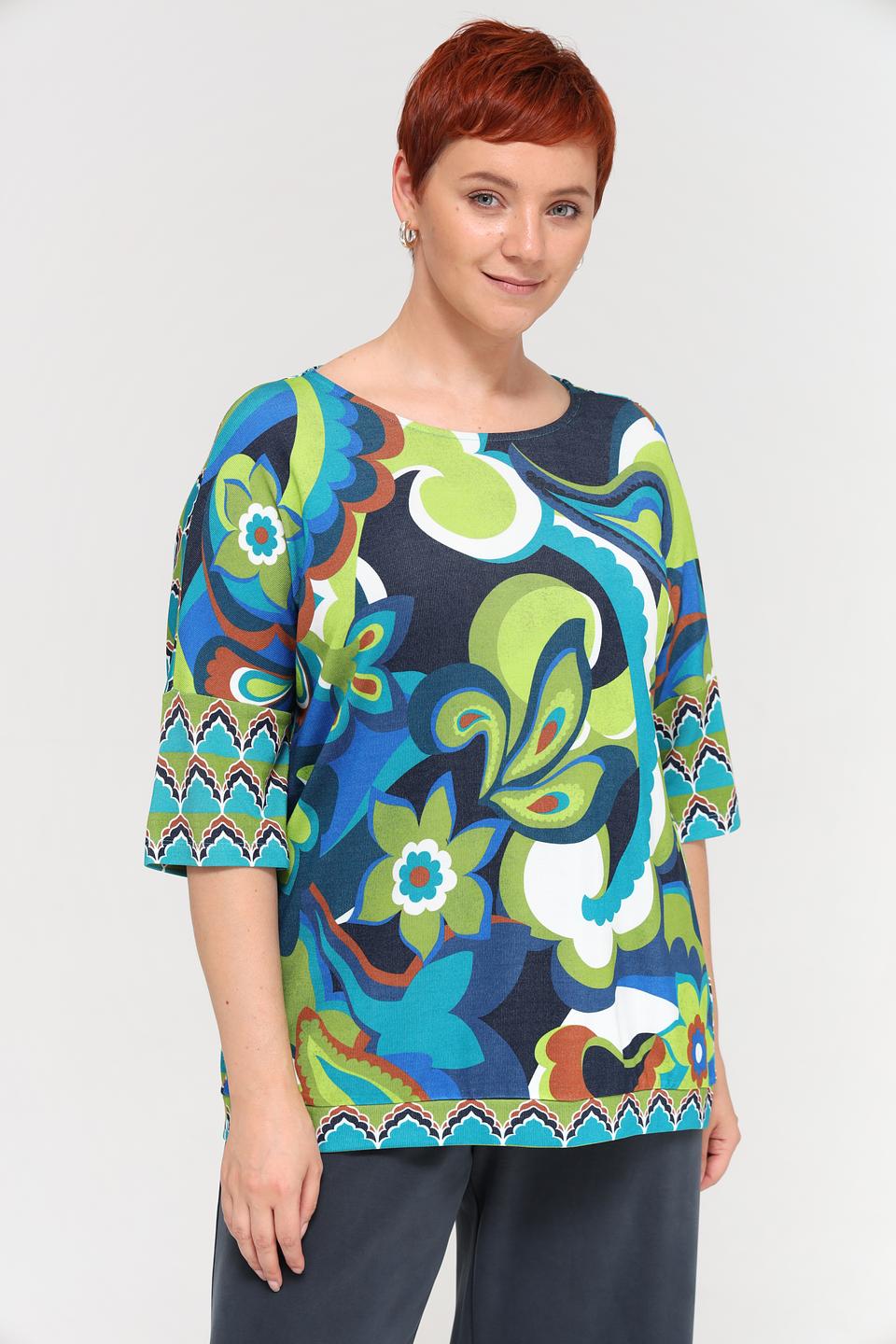 Пуловер Via Appia DUE с принтом