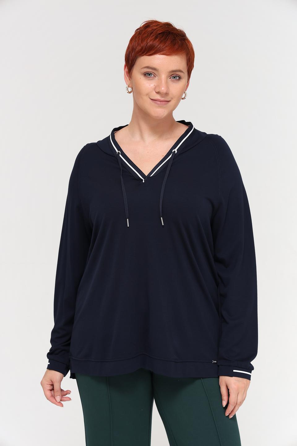 Футболка Via Appia DUE с капюшоном