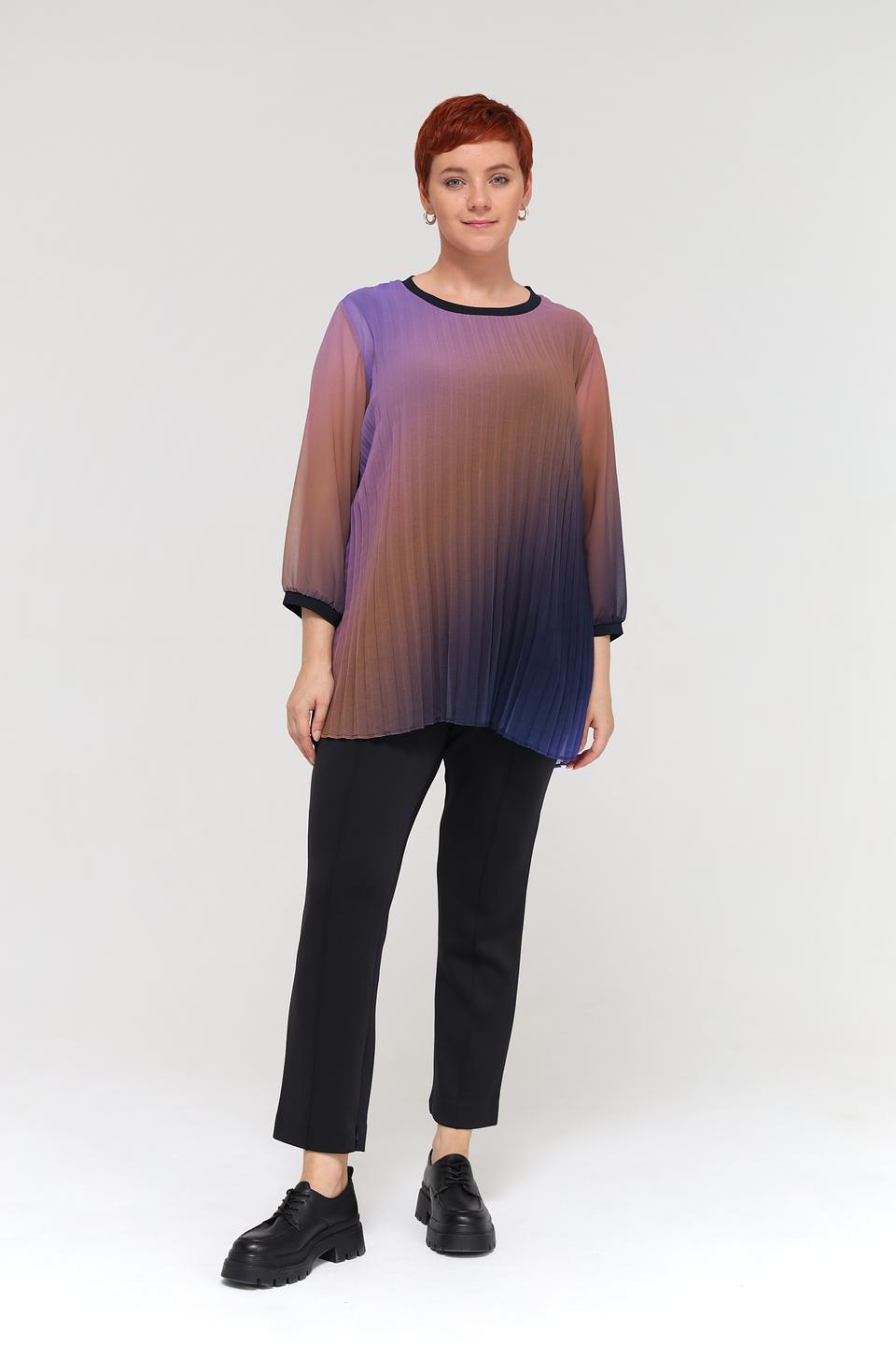 Блуза Frapp с градиентом