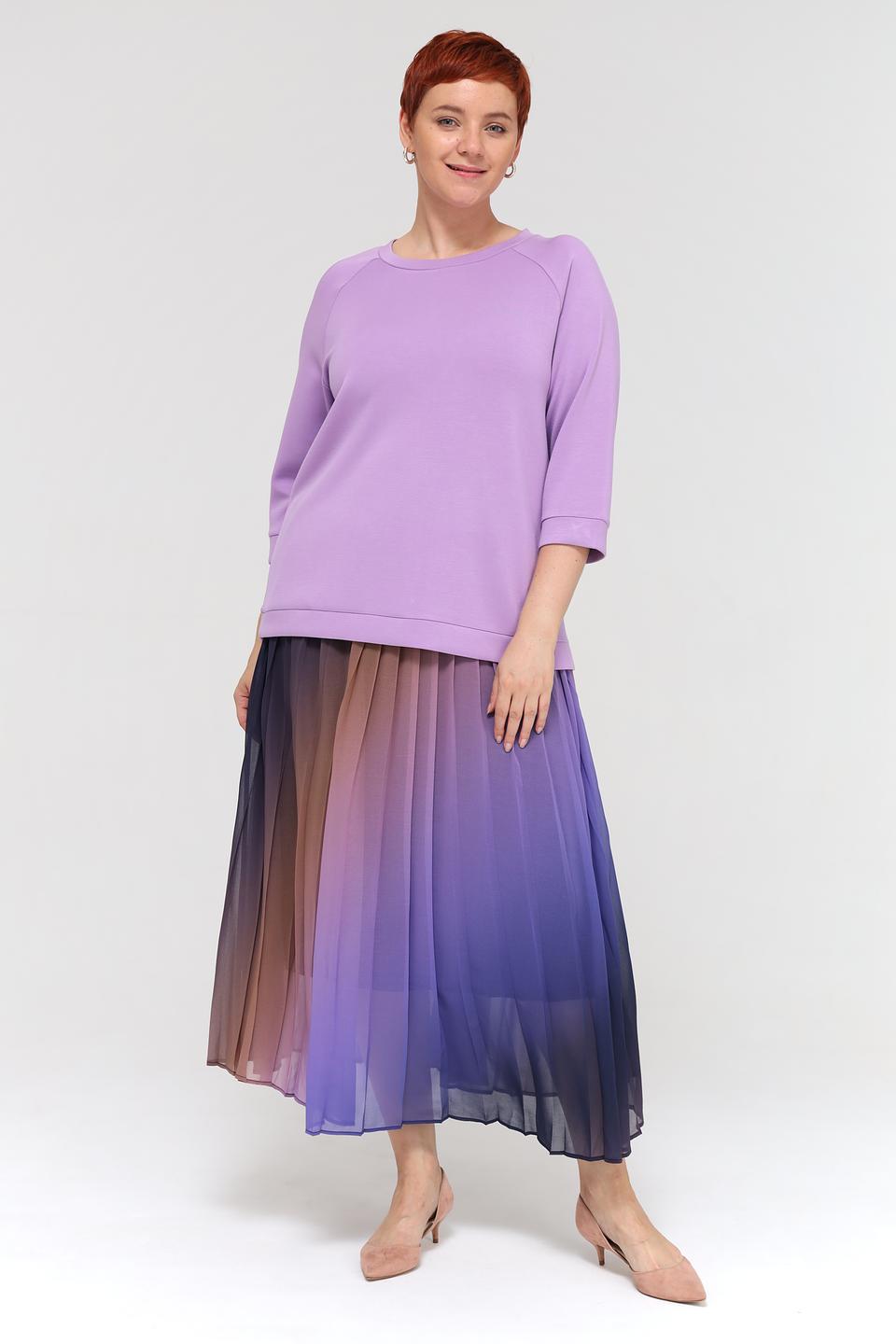 Юбка Frapp плиссе омбре