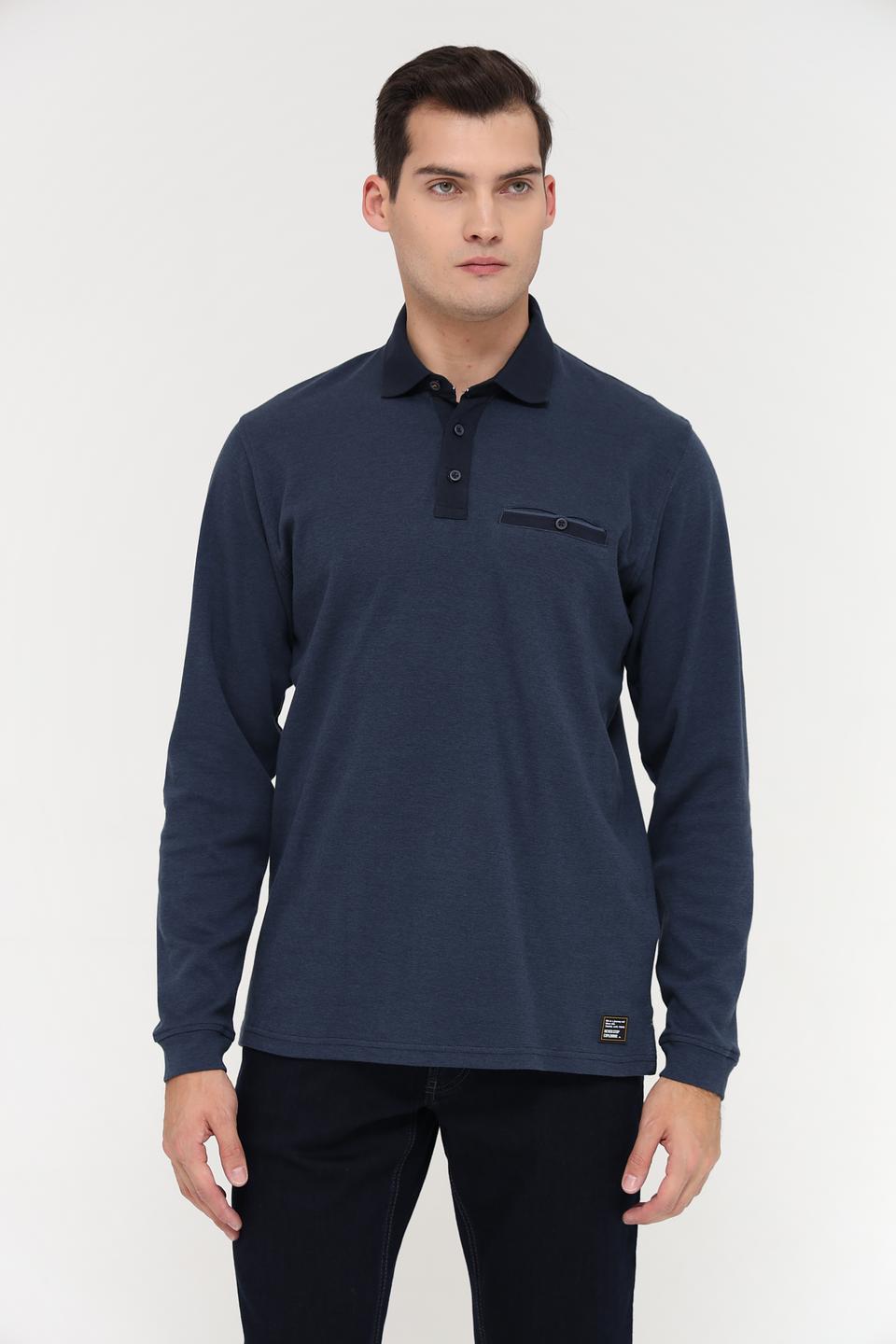 Поло Casa Moda men темно-синее