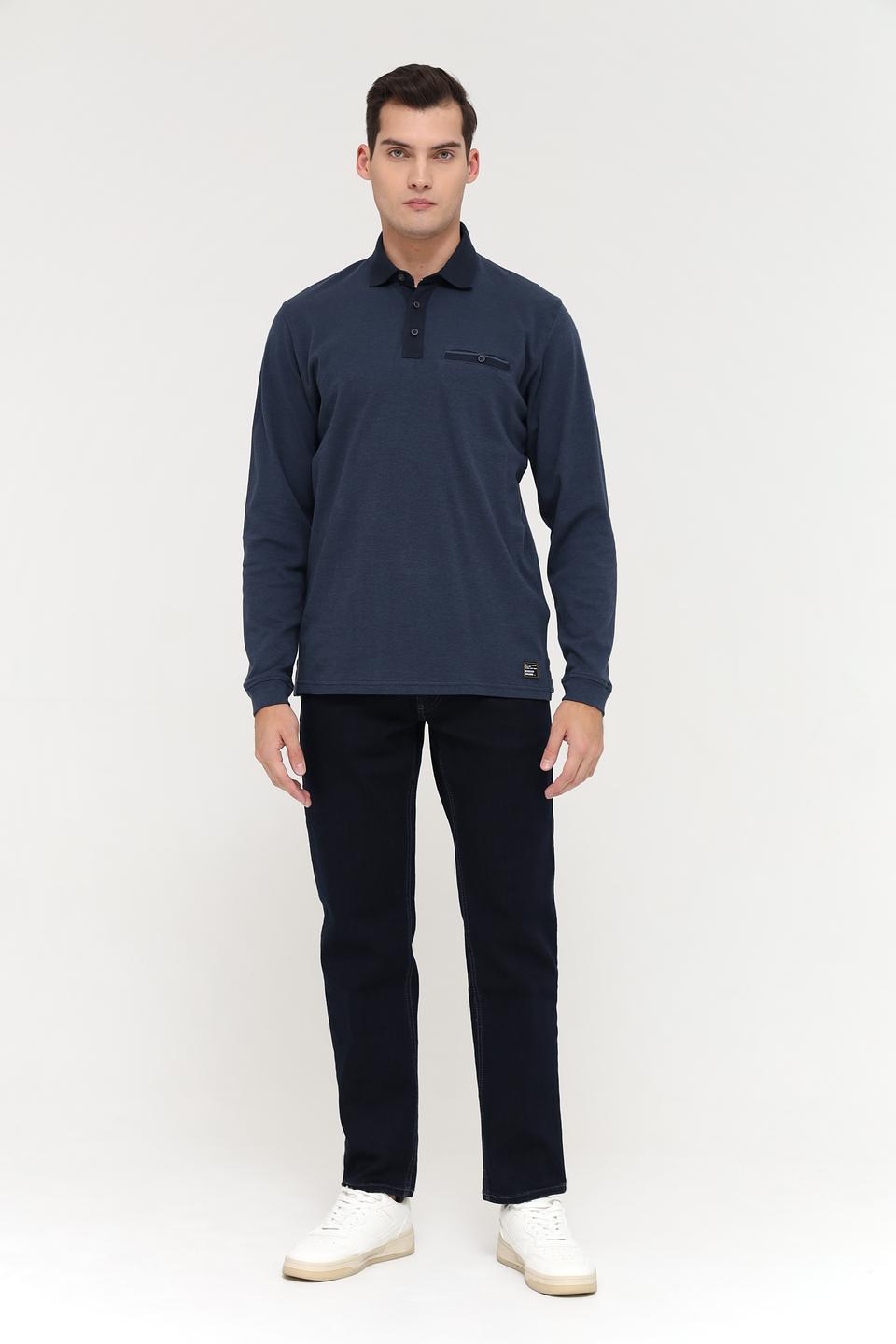 Поло Casa Moda men темно-синее