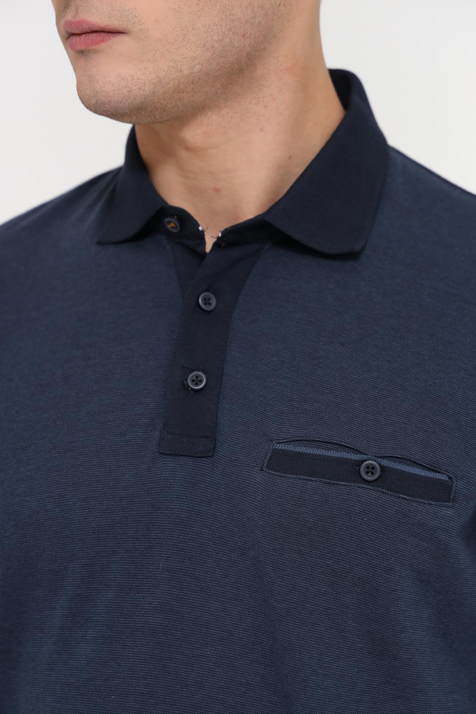 Поло Casa Moda men темно-синее
