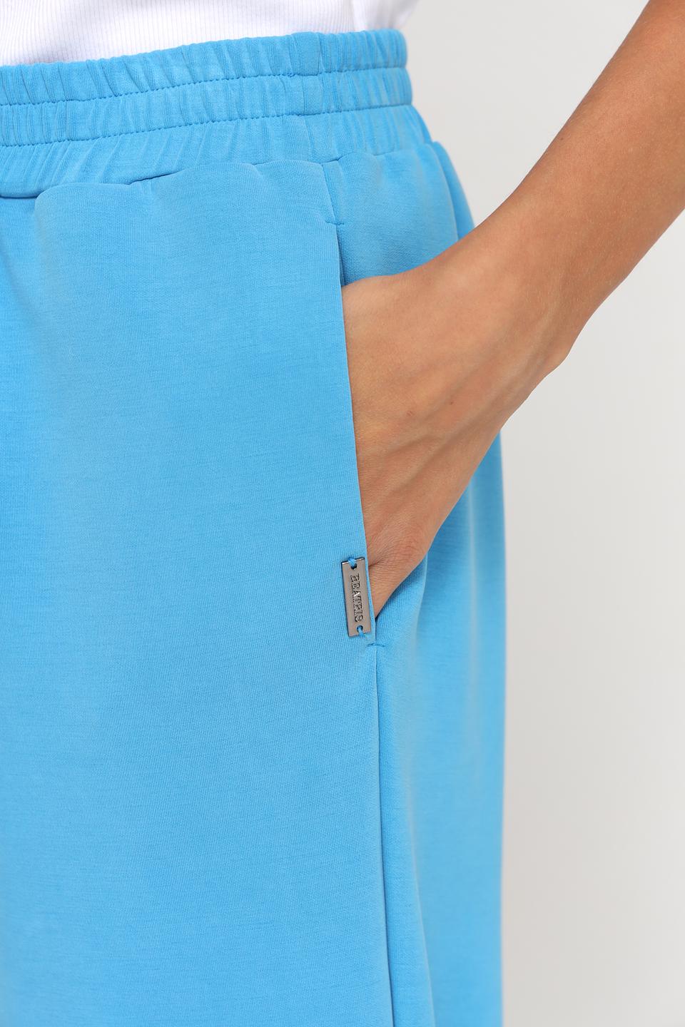 Брюки палаццо Beatris голубые