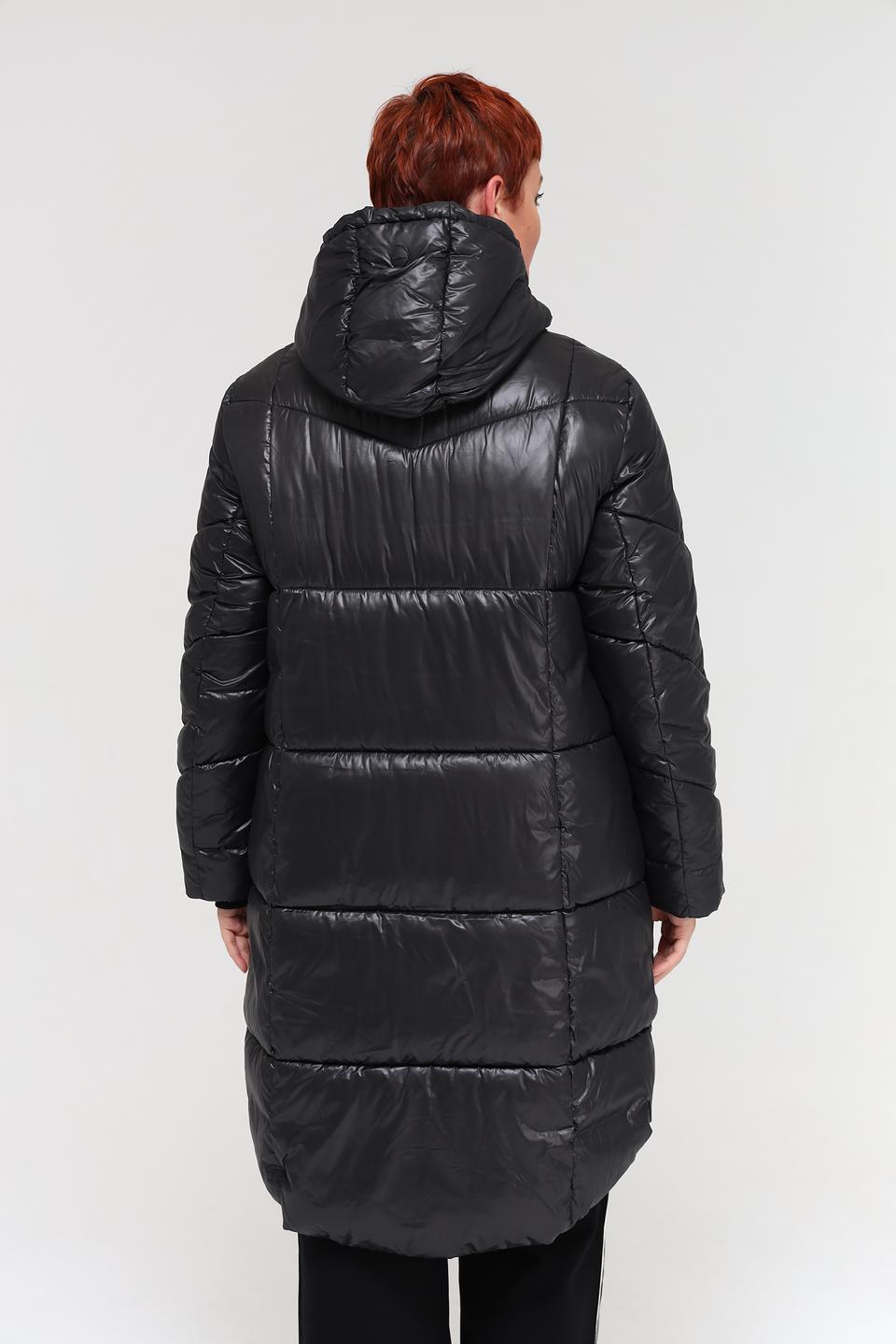 Пальто Samoon стеганое чёрное