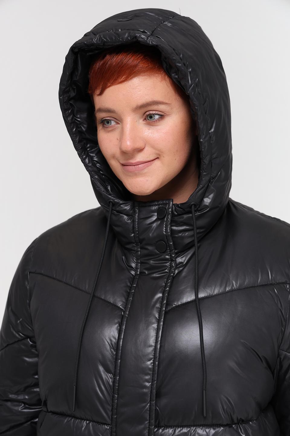 Пальто Samoon стеганое чёрное