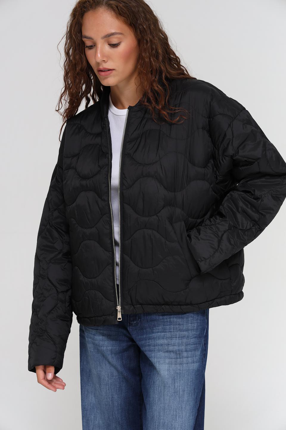 Куртка Taifun стеганая чёрная