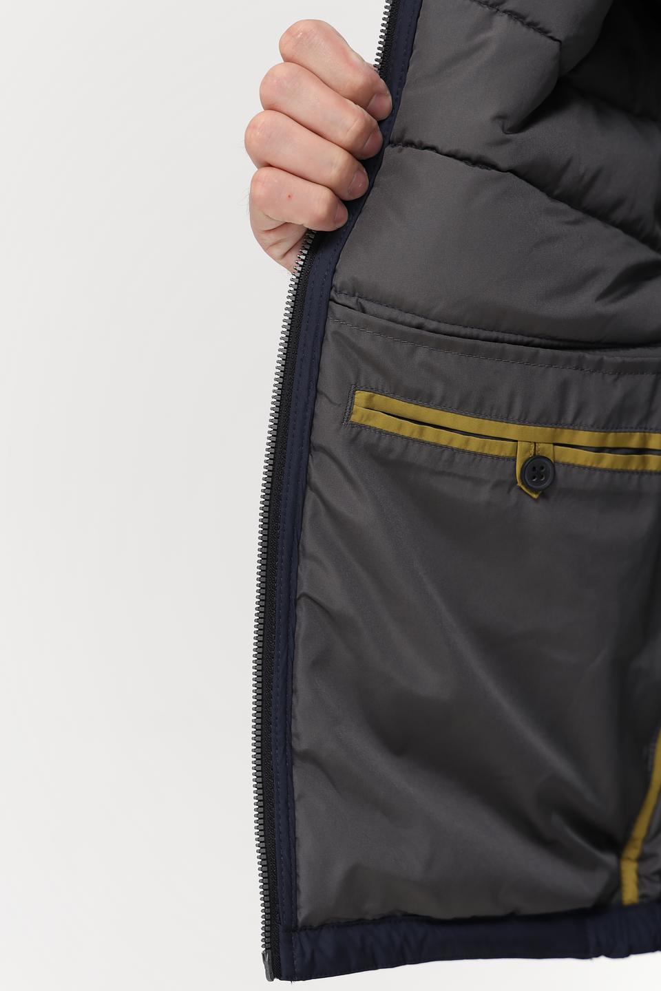 Жилет Bugatti стеганый синий