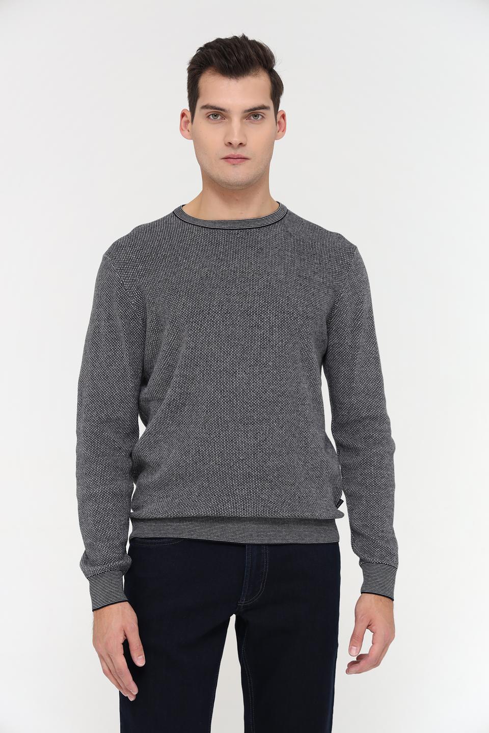 Джемпер Bugatti с меланжевым узором