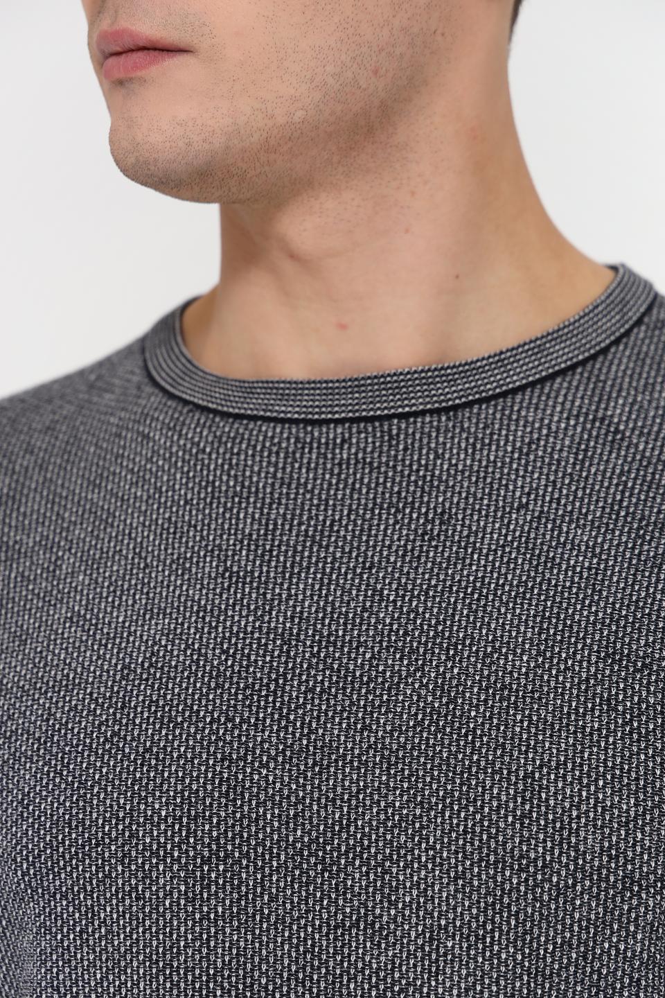 Джемпер Bugatti с меланжевым узором