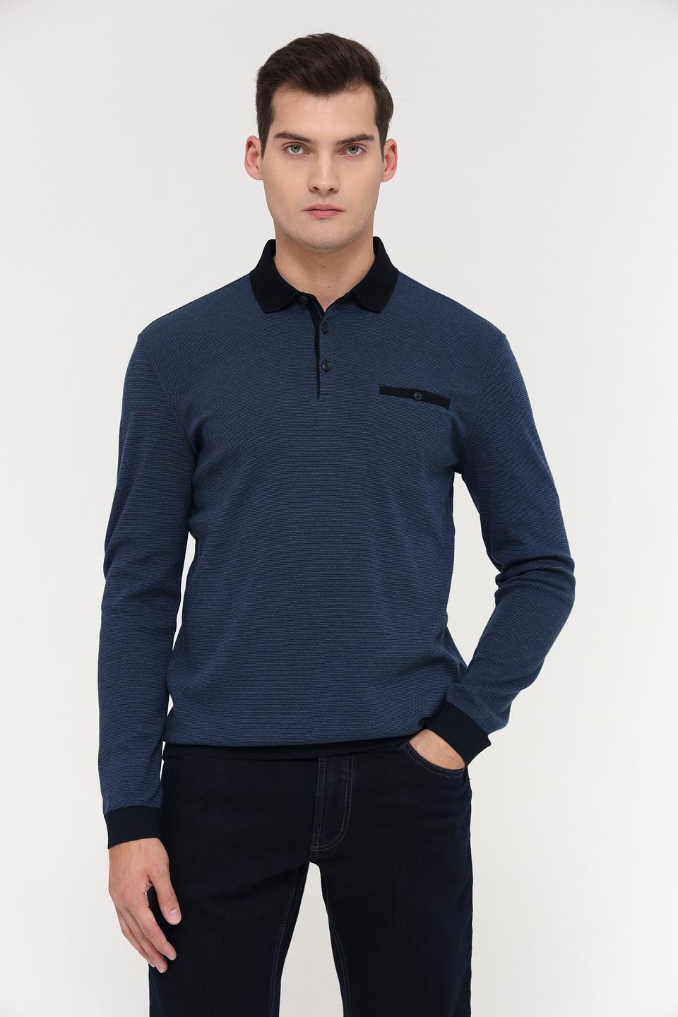 Поло Bugatti с длинным рукавом