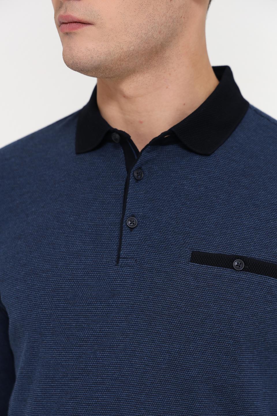 Поло Bugatti с длинным рукавом