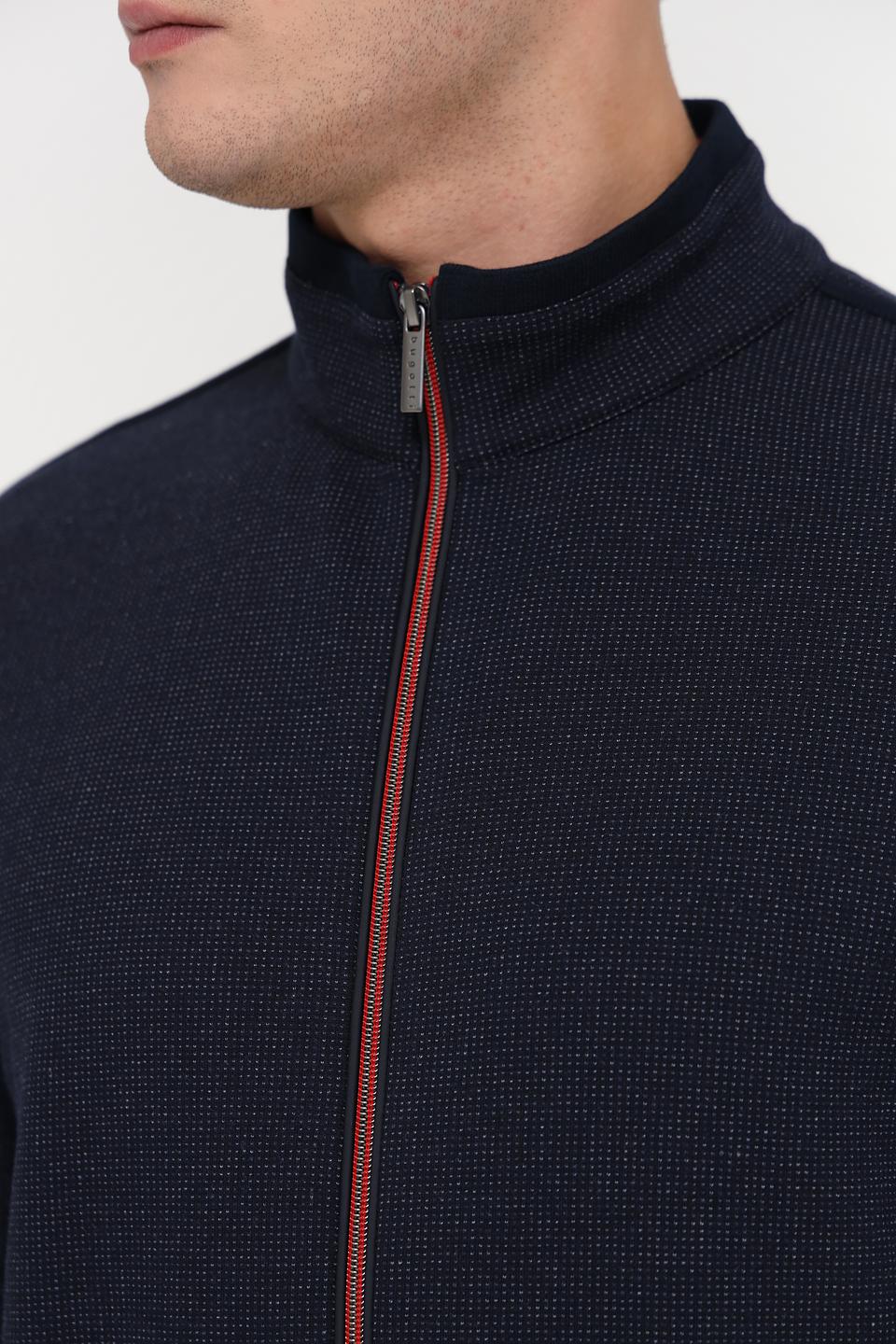 Кардиган Bugatti мужской тёмно-синий