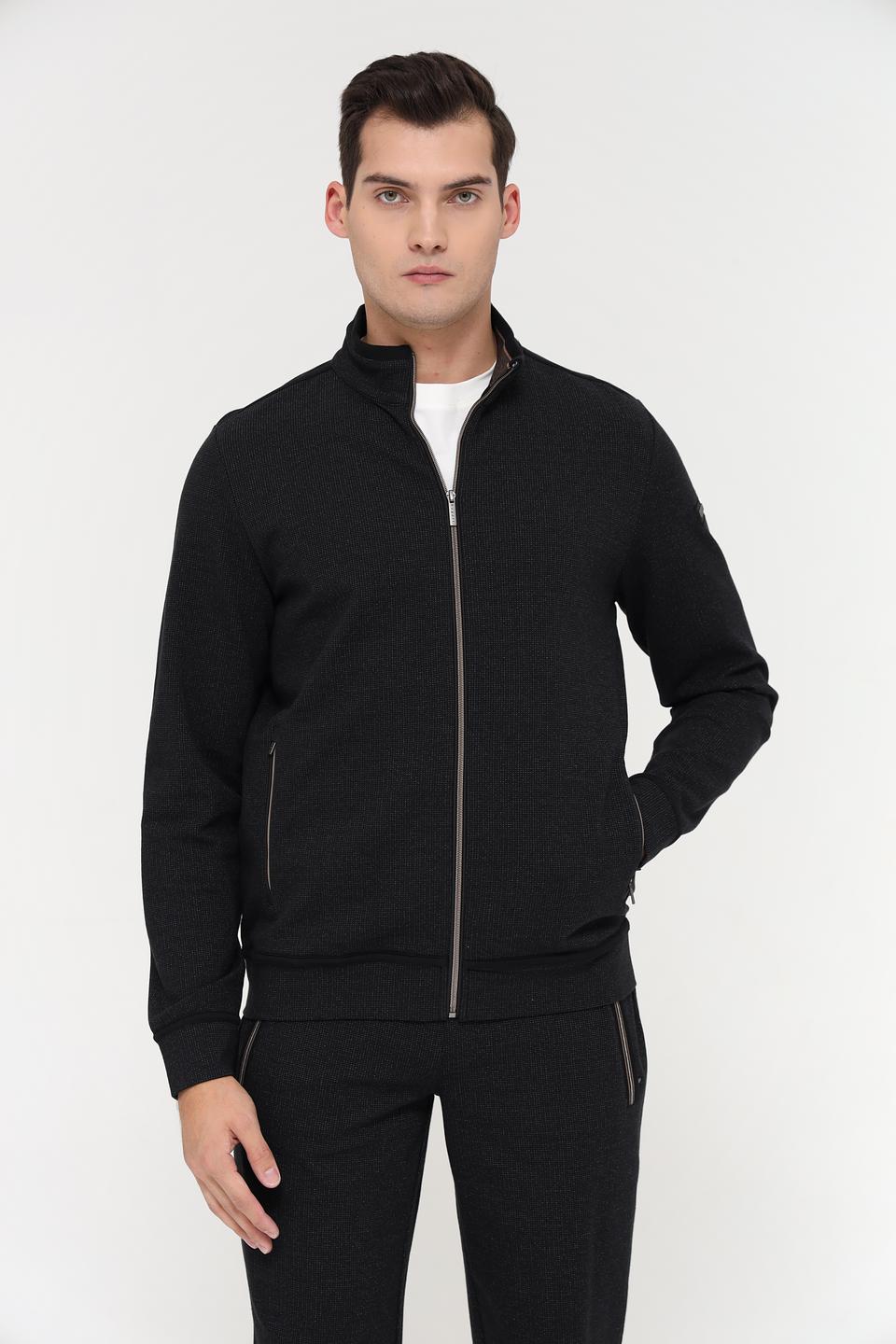 Кардиган Bugatti мужской чёрный