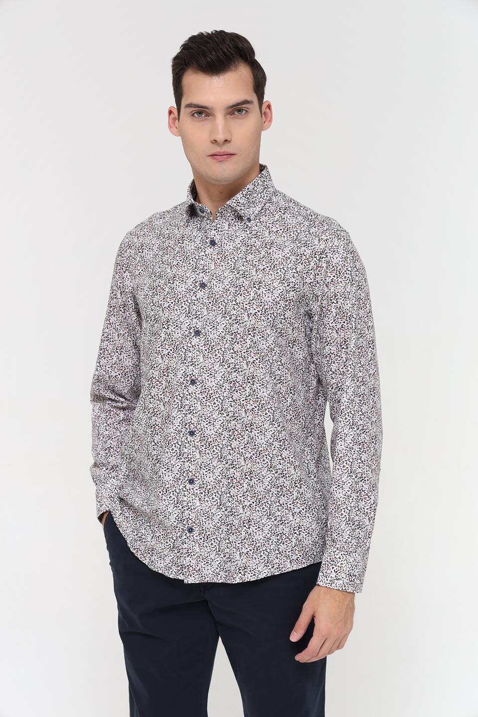 Рубашка Casa Moda с принтом