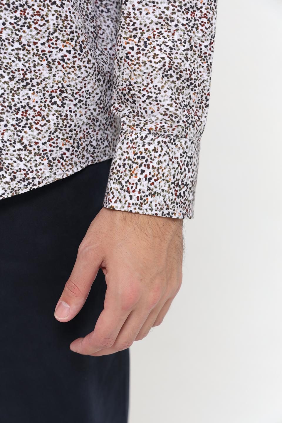 Рубашка Casa Moda с принтом