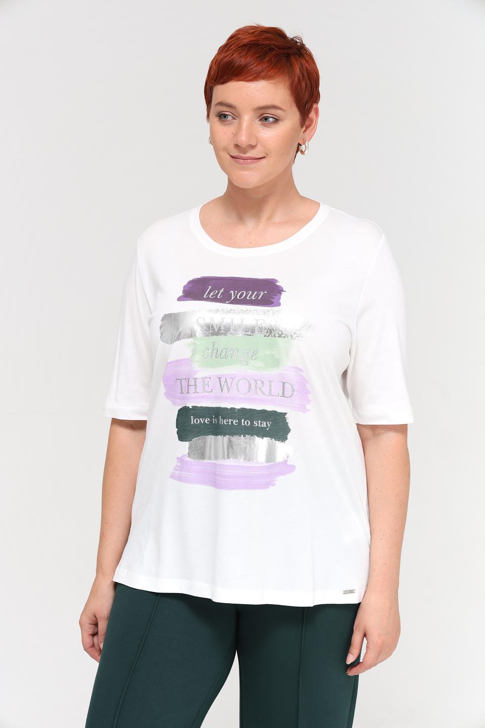 Футболка Via Appia с принтом