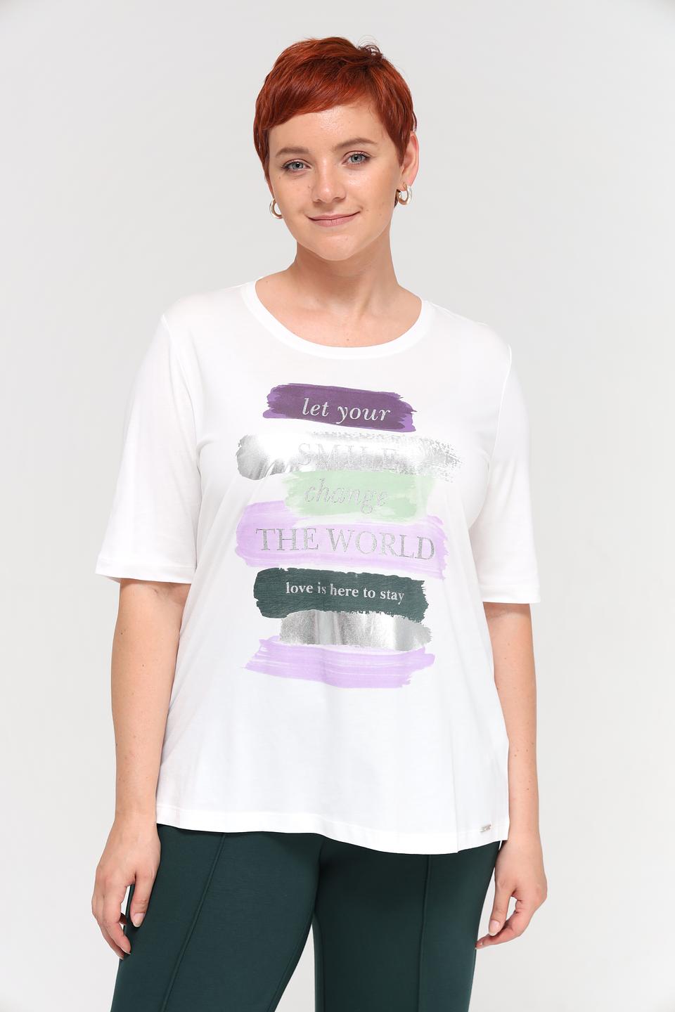 Футболка Via Appia с принтом