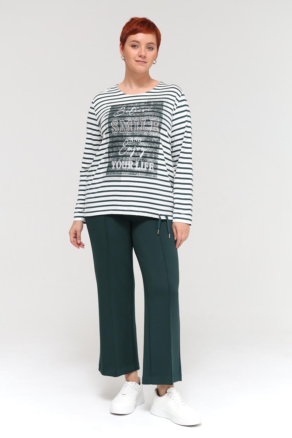 Брюки Via Appia DUE зеленые