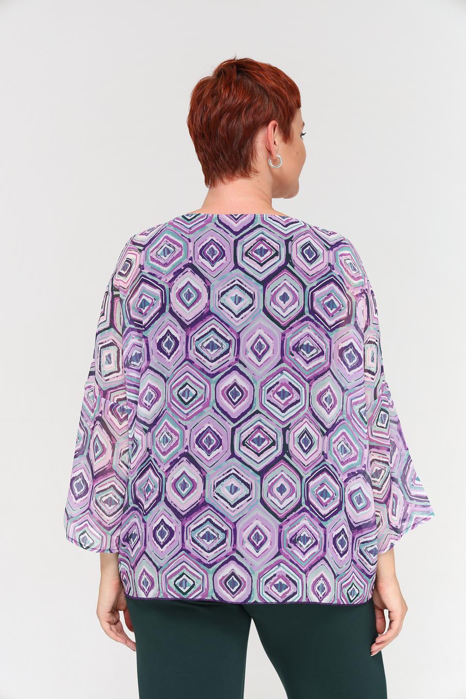 Блуза Via Appia DUE с принтом