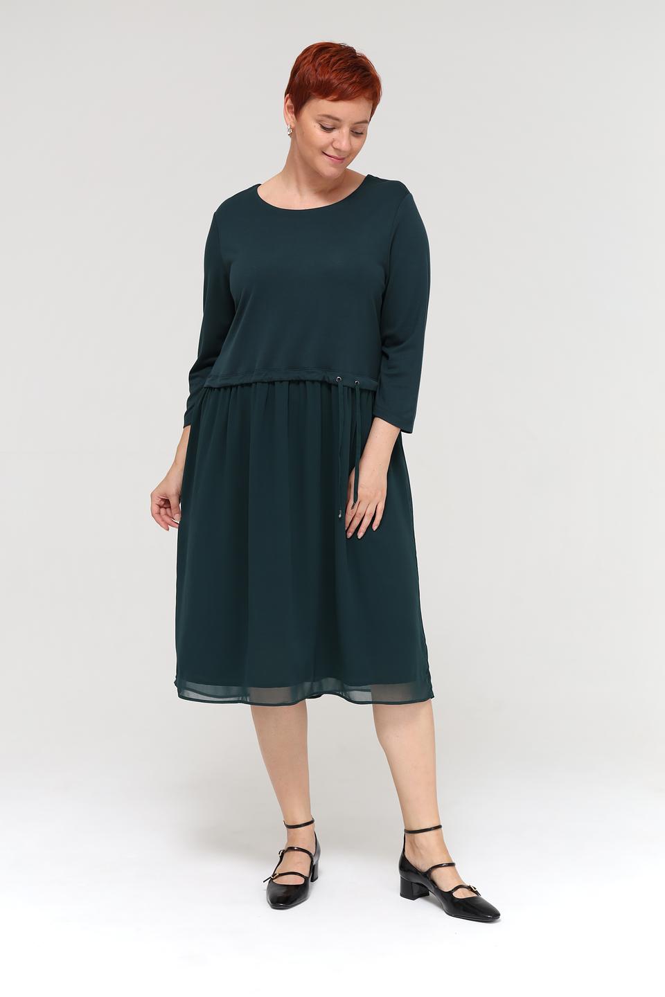 Платье Via Appia DUE зелёное