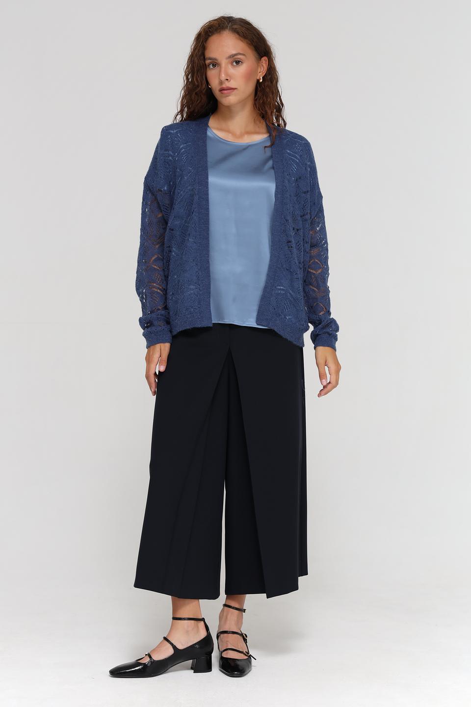 Жакет Gerry Weber ажурный синий