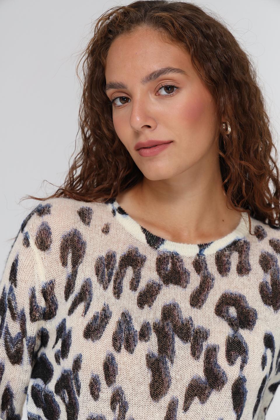 Пуловер Gerry Weber леопардовый