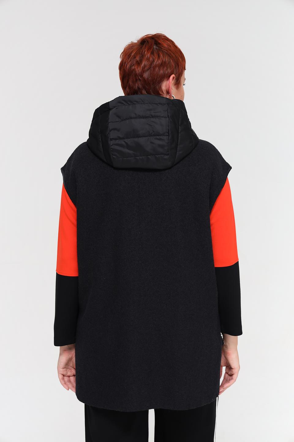 Жилет Doris Streich стеганый черный