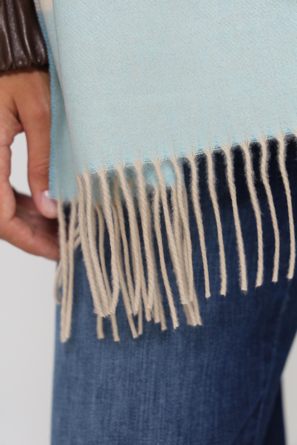 Шарф Fraas разноцветный в полоску