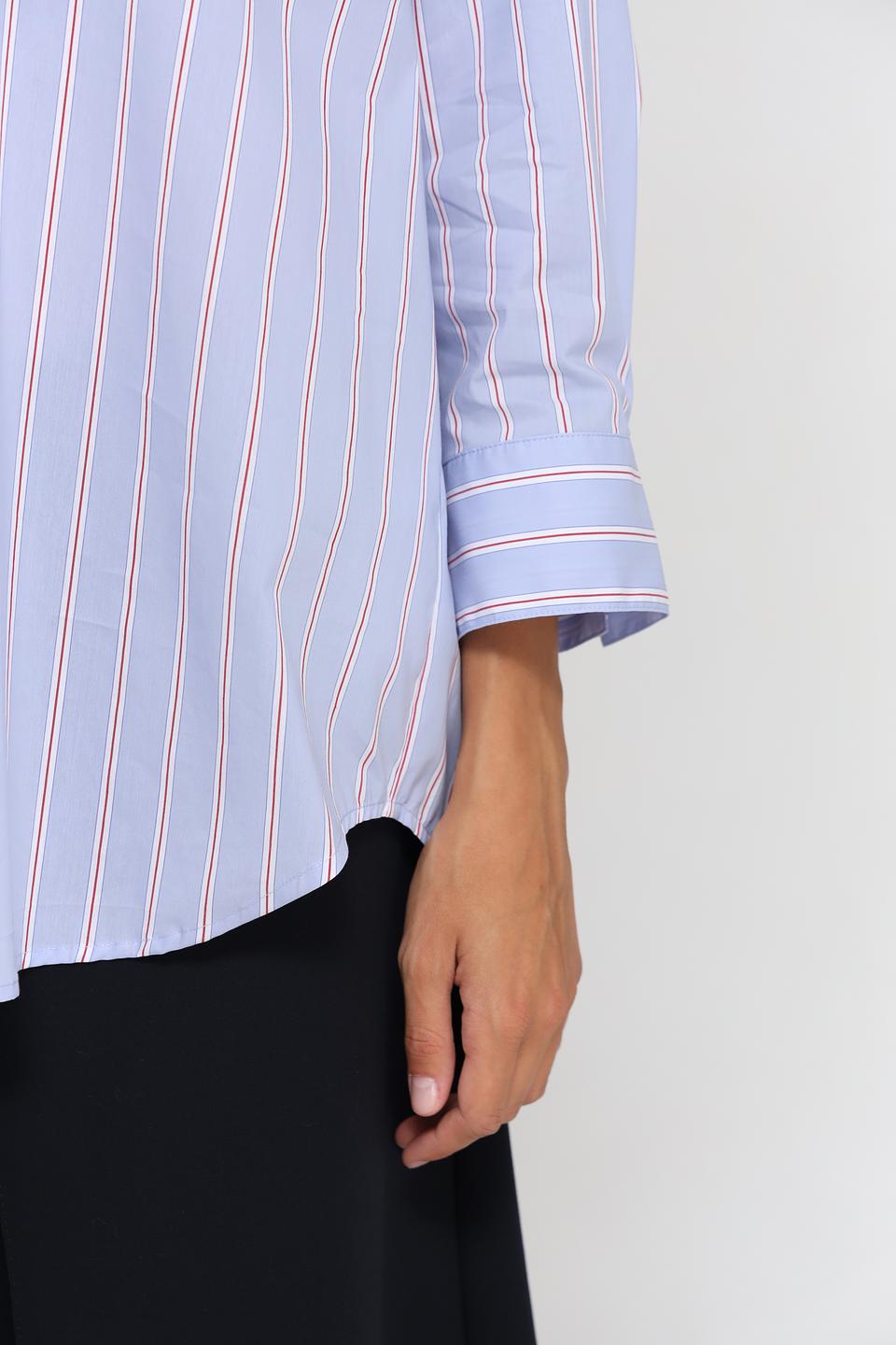 Блуза Gerry Weber в полоску голубую