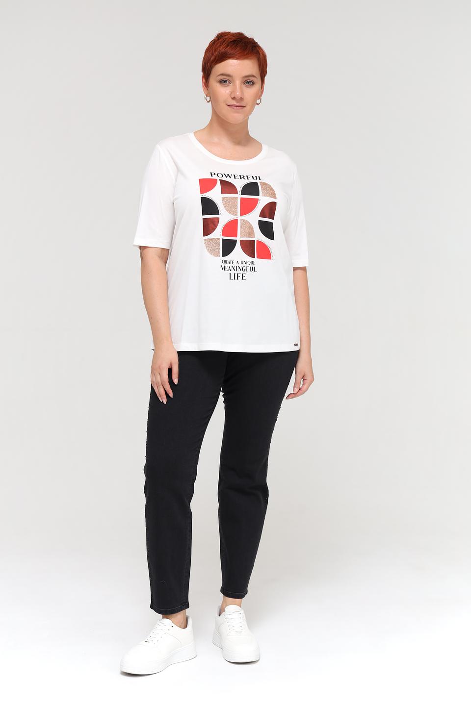 Футболка Via Appia с принтом