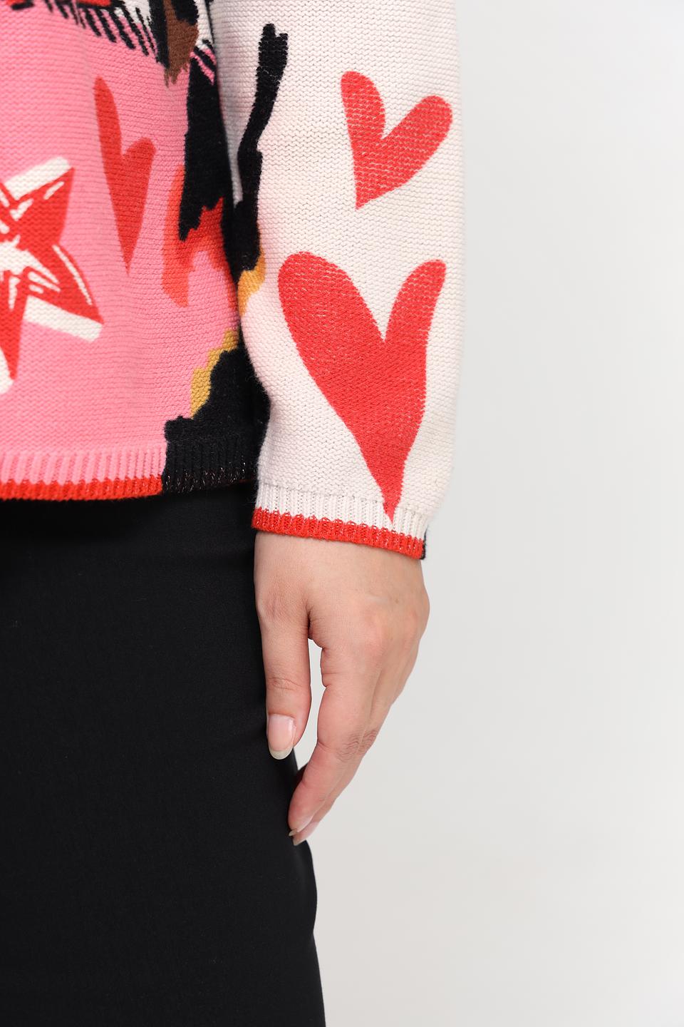 Пуловер Via Appia с принтом NG