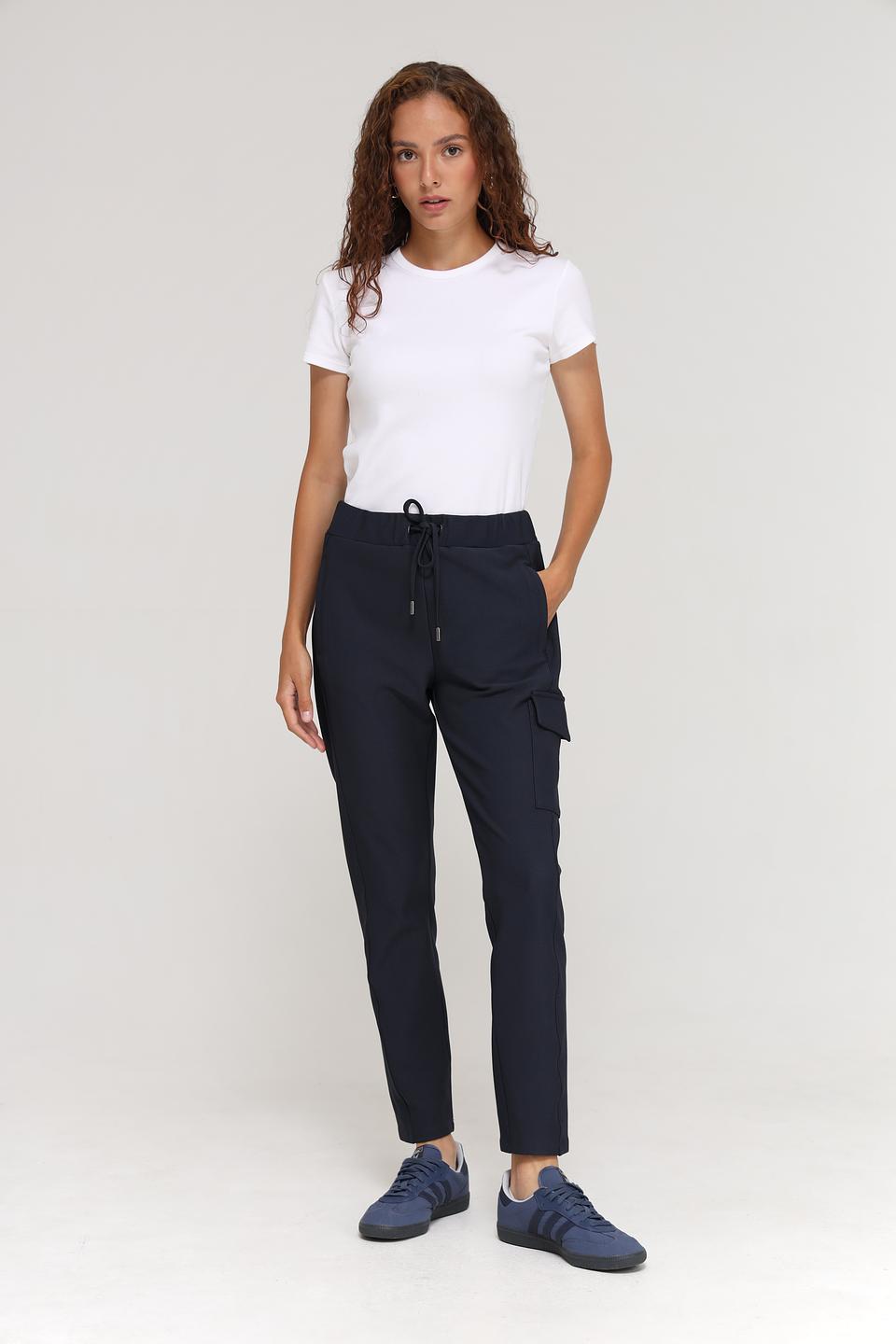 Брюки Monari кюлоты темно-синие