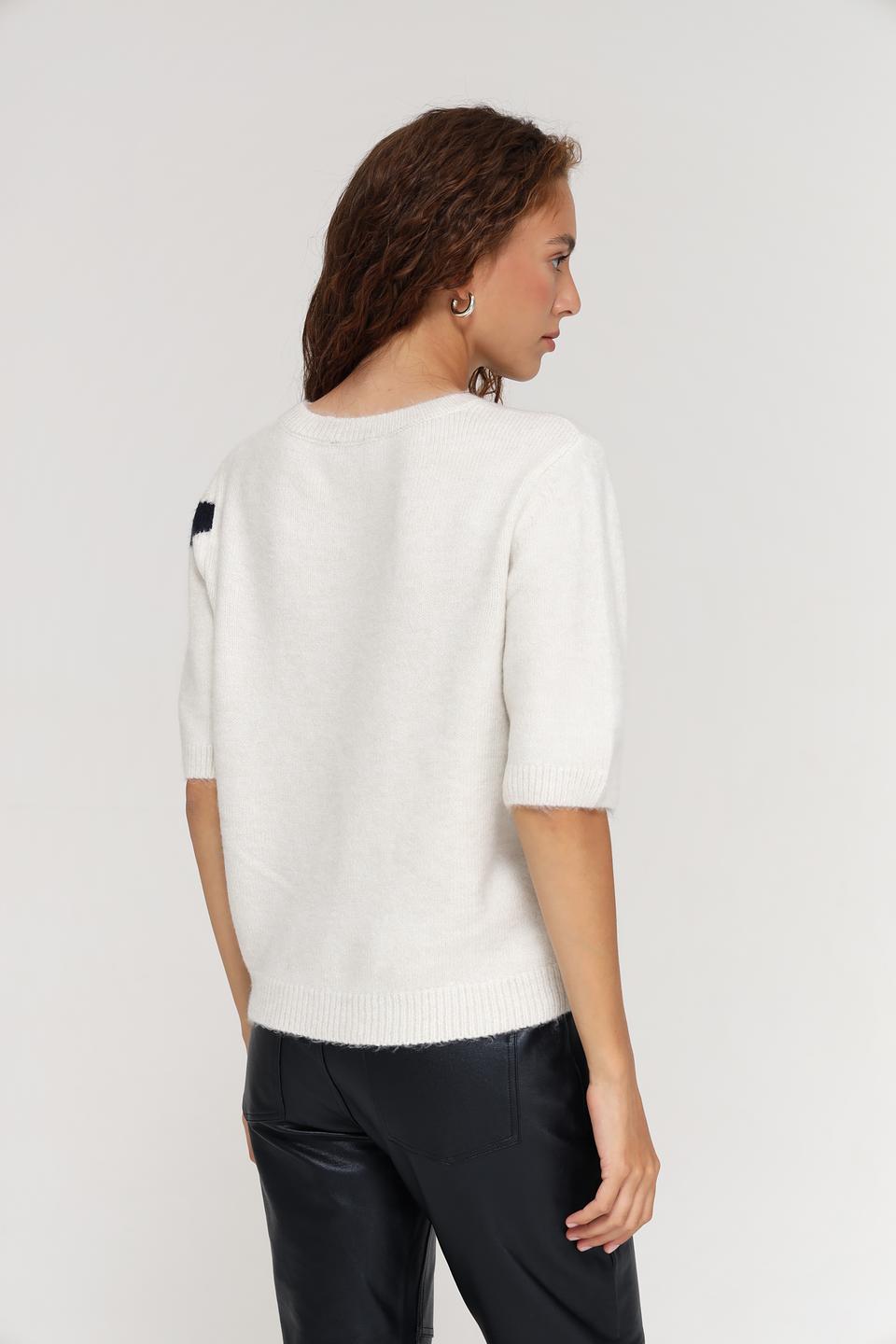 Пуловер Monari с принтом